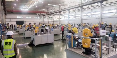 第三届安徽省工业机器人技术应用技能大赛在配天机器人安徽蚌埠工厂隆重开幕